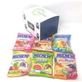 thumbnail image 1 of NineChef Bundle - HiChew Hi-Chew Candy 6 Flavor Variety Pack Bundle (Tropical Mix Sours Fizzies Fruits Plus Strawberry Original Mix) + 1 NineChef ChopStick, 1 of 1