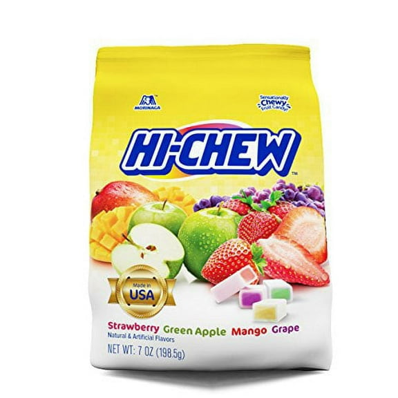 NineChef Bundle - HiChew Hi-Chew Candy Assorted Flavors 12.7oz + 1 NineChef ChopStick