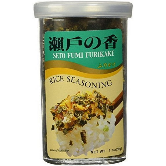 NineChef Bundle - JFC - Seto Fumi Furikake (Rice Seasoning) 1.7 Oz. + 1 NineChef Brand Long Handle Spoon