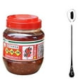 thumbnail image 1 of NineChef Bundle - Juan Cheng Sichuan Pixian Boad Bean Paste with Red Chili Oil (small) 17.6oz/500g (6 Pack) + 1 NineChef Brand Long Handle Spoon, 1 of 2