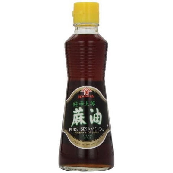 NineChef Bundle - Kadoya Pure Sesame Oil 11 Fluid Ounce + 1 NineChef ChopStick