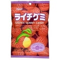 thumbnail image 1 of NineChef Bundle - Kasugai Lychee Gummy Candy 3.59oz (2 Pack) + 1 NineChef Brand Long Handle Spoon, 1 of 2