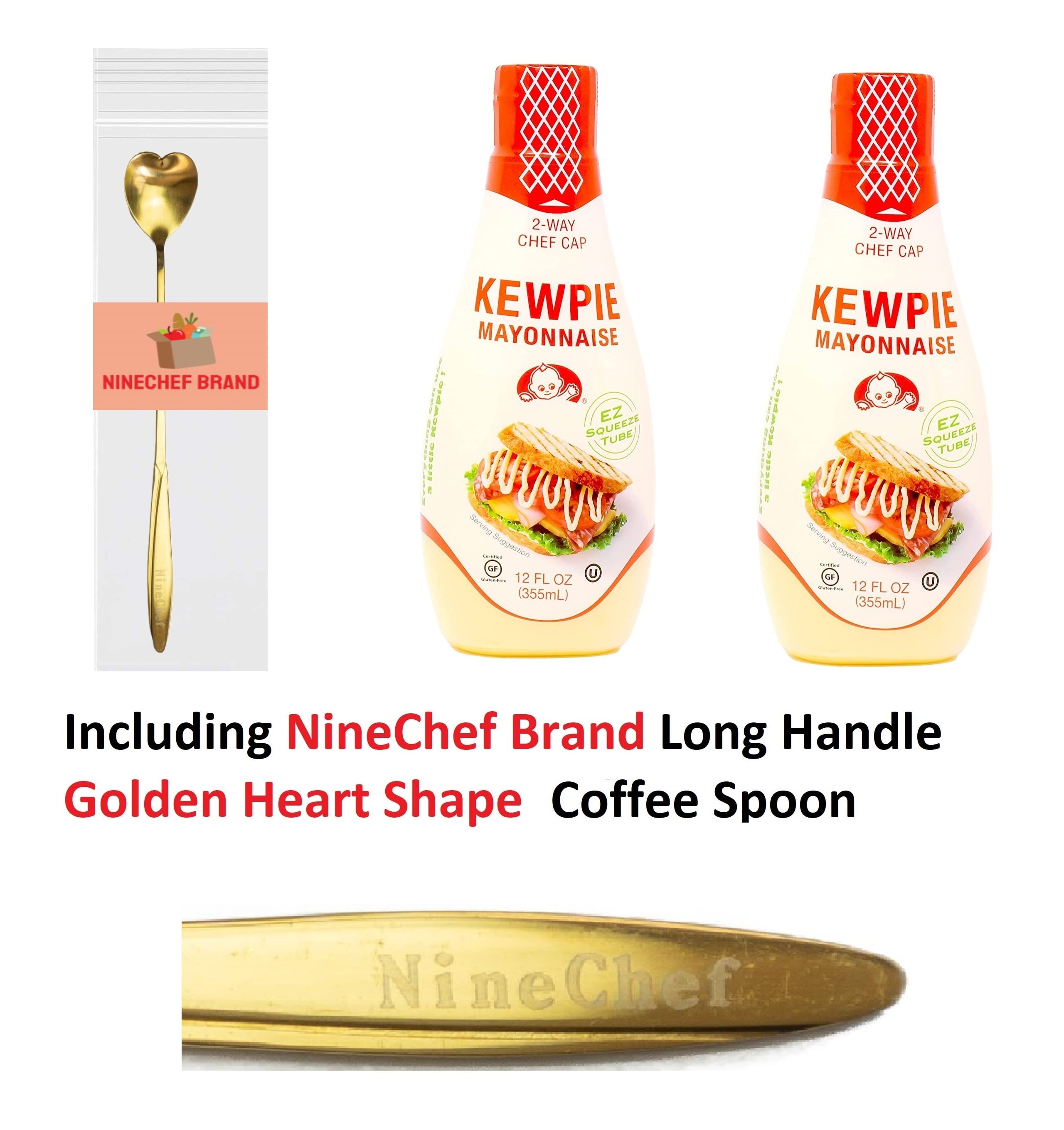 NineChef Bundle Kewpie Mayonnaise Japanese Mayo Sandwich Spread