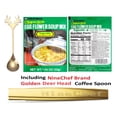 thumbnail image 1 of NineChef Bundle - Kikkoman Chinese Style Egg Flower Soup Mix Vegetable Flavor (Pack 2) Plus NineChef Brand Coffee Spoon, Made in Japan, 1 of 1