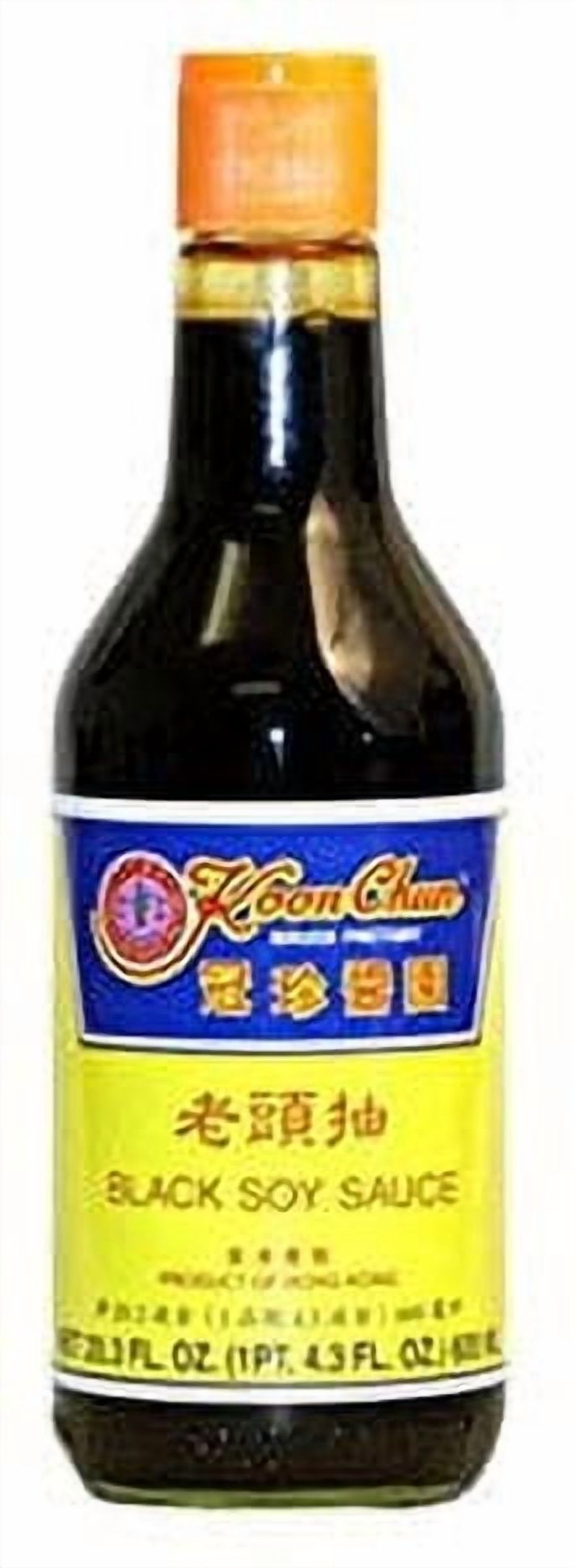 NineChef Bundle - Koon Chun Black Soy Sauce 16.9-Ounce Bottle (Pack of 2) + 1 NineChef ChopStick