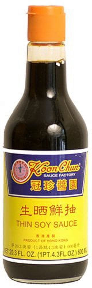 NineChef Bundle - Koon Chun Thin Soy Sauce 16.9-Ounce Bottle (Pack of 2) + 1 NineChef ChopStick