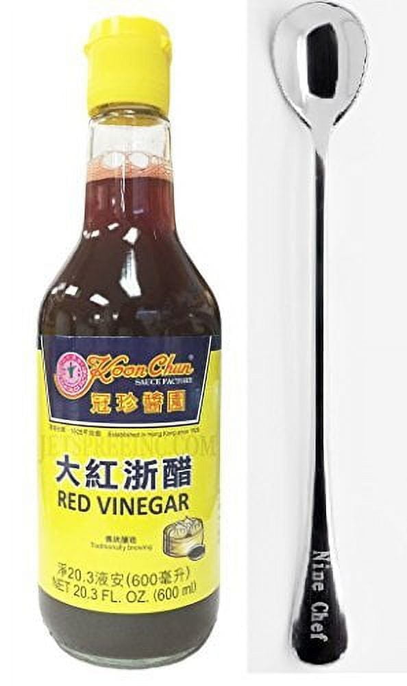 NineChef Bundle - Koon Chun (guan zhen) Seasoning (Red Vinegar 6 Bottle) + 1 NineChef ChopStick