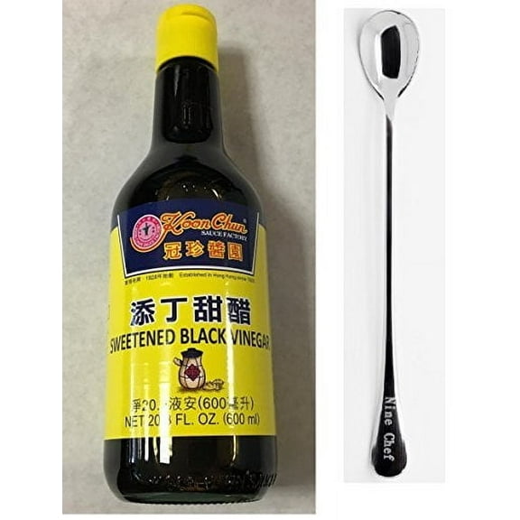 NineChef Bundle - Koon Chun (guan zhen) Seasoning (Sweet Black Vinegar 6 Bottle) + 1 NineChef ChopStick