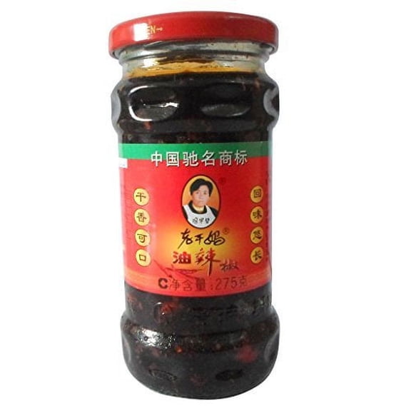 NineChef Bundle - Lao Gan Ma (LaoGanMa) Chili Sauces (Fried Chili In Oil 9.7oz 275g 2 Pack)+ 1 NineChef ChopStick