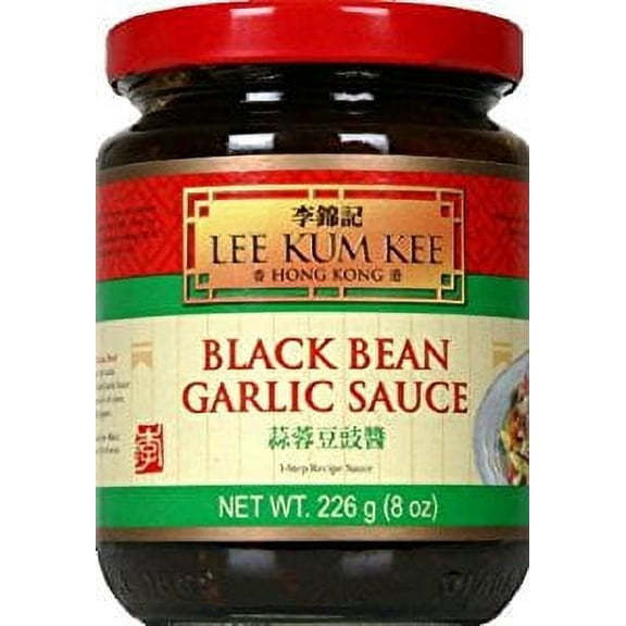 NineChef Bundle - Lee Kum Kee Black bean garlic sauce - 8 oz + 1 NineChef Brand ChopStick