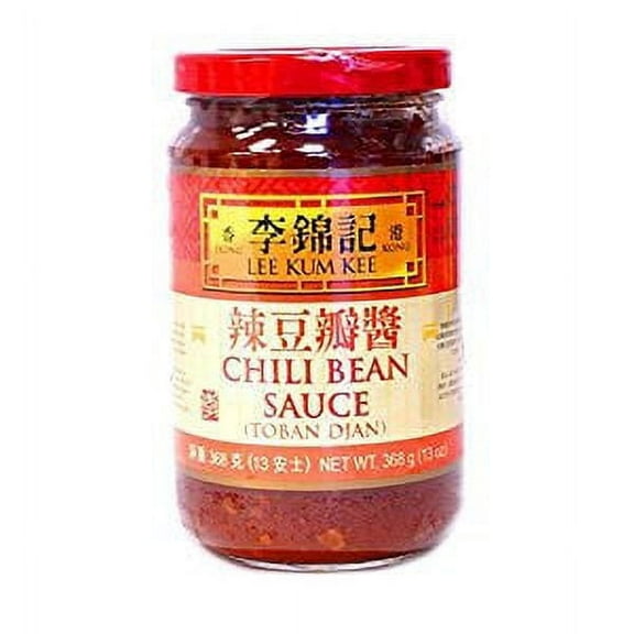 NineChef Bundle - Lee Kum Kee Chili Bean Sauce (Toban Djan) 13 Oz | Pack of 1 + 1 NineChef Brand ChopStick