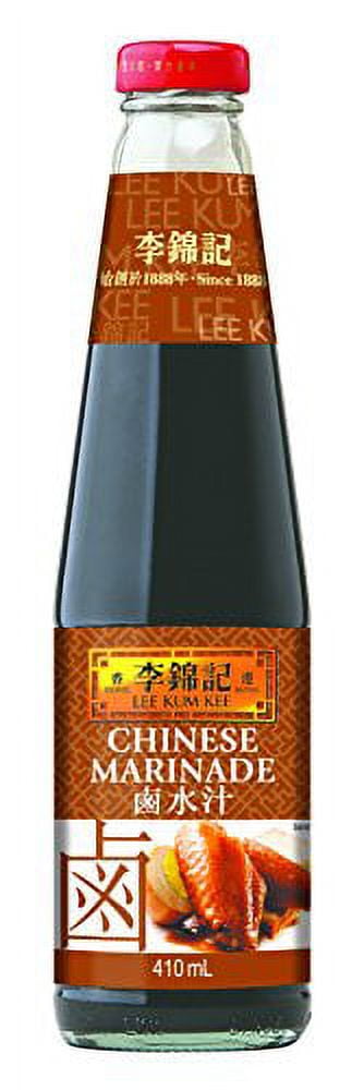 NineChef Bundle - Lee Kum Kee Chinese Marinade 14-Ounce Bottle (Pack of 3) + 1 NineChef Brand ChopStick