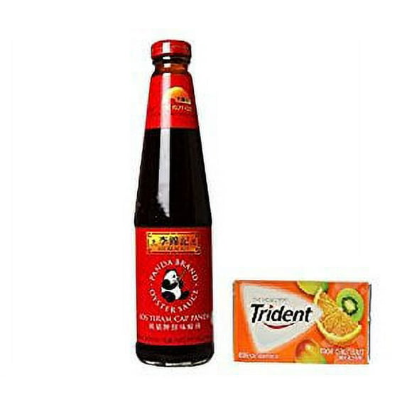 NineChef Bundle - Lee Kum Kee Panda Sauce Oyster Flavored Sauce - 18oz (Pack of 1) + 1 NineChef Brand ChopStick