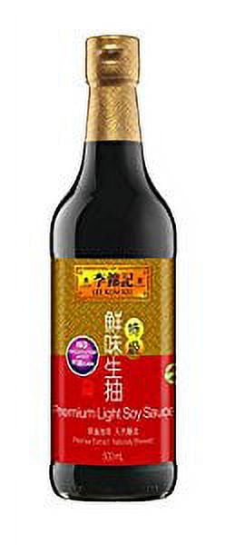 NineChef Bundle - Lee Kum Kee Premium Soy Sauce 16.9-Ounce Bottle (Pack of 2) + 1 NineChef Brand ChopStick