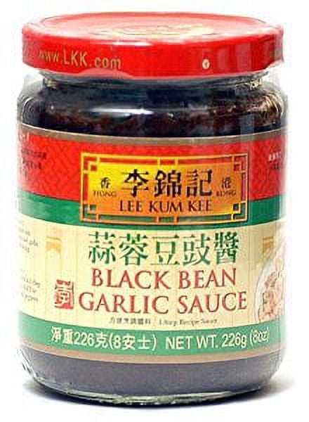 NineChef Bundle - Lee Kum Kee Sauce Black Bean Garlic 8.0 Oz(Pack of 2) + 1 NineChef Brand ChopStick