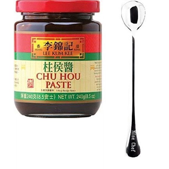 NineChef Bundle - Lee Kum Kee Sauce (Chu Hou Paste (???) 2 Bottle) + 1 NineChef Brand ChopStick