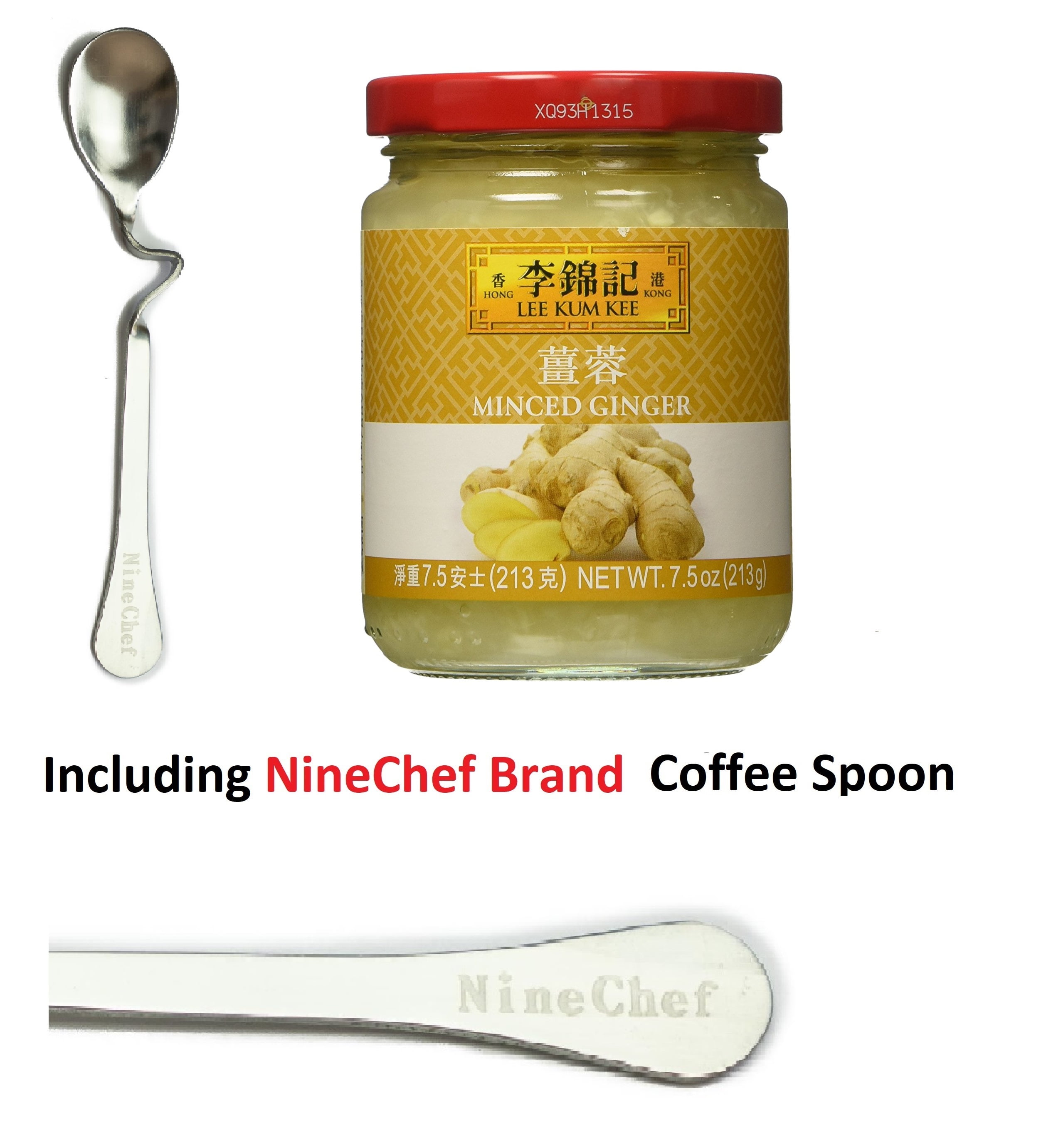 NineChef Bundle Lee Kum Kee Sauce (Minced Ginger ( 1 Bottle) + 1