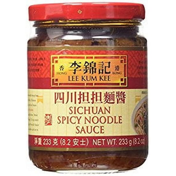 NineChef Bundle - Lee Kum Kee Sichuan Spicy Noodle Sauce - 8.2 oz + 1 NineChef Brand ChopStick