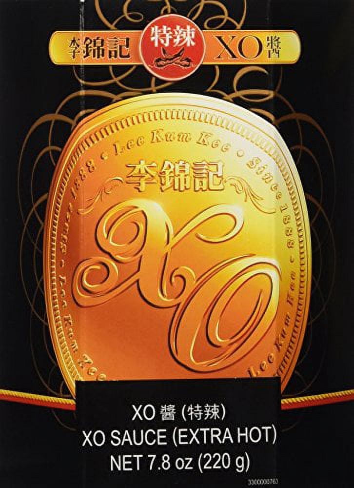 NineChef Bundle - Lee Kum Kee XO Sauce - Extra Hot 7.8-Ounce Jars + 1 NineChef Brand ChopStick