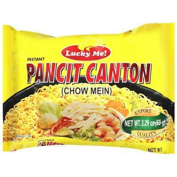 NineChef Bundle - Lucky Me Pancit Canton Original 65g (Pack of 20) + 1 NineChef Brand Long Handle Spoon