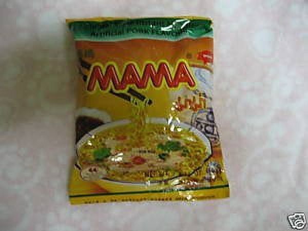 MAMA Instant Noodles Artificial Pork Flavor,30 Pkgs.x 2.12 Oz.(60g)