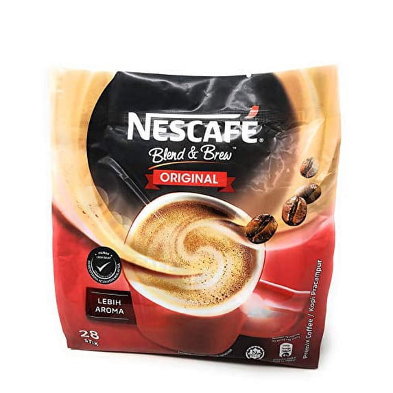 NineChef Bundle - Nescafe coffee Original Flavor + 1 NineChef Brand Long Handle Spoon