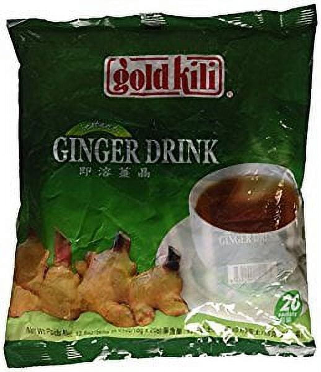 NineChef Bundle - NineChef Spoon Plus Gold Kili All Natural Instant Ginger Drink (20 Sachets) - 12.6 Oz (Pack 2)