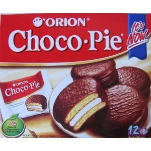 NineChef Bundle - Orion Choco Pie 1 pack + 1 NineChef Brand Long Handle Spoon