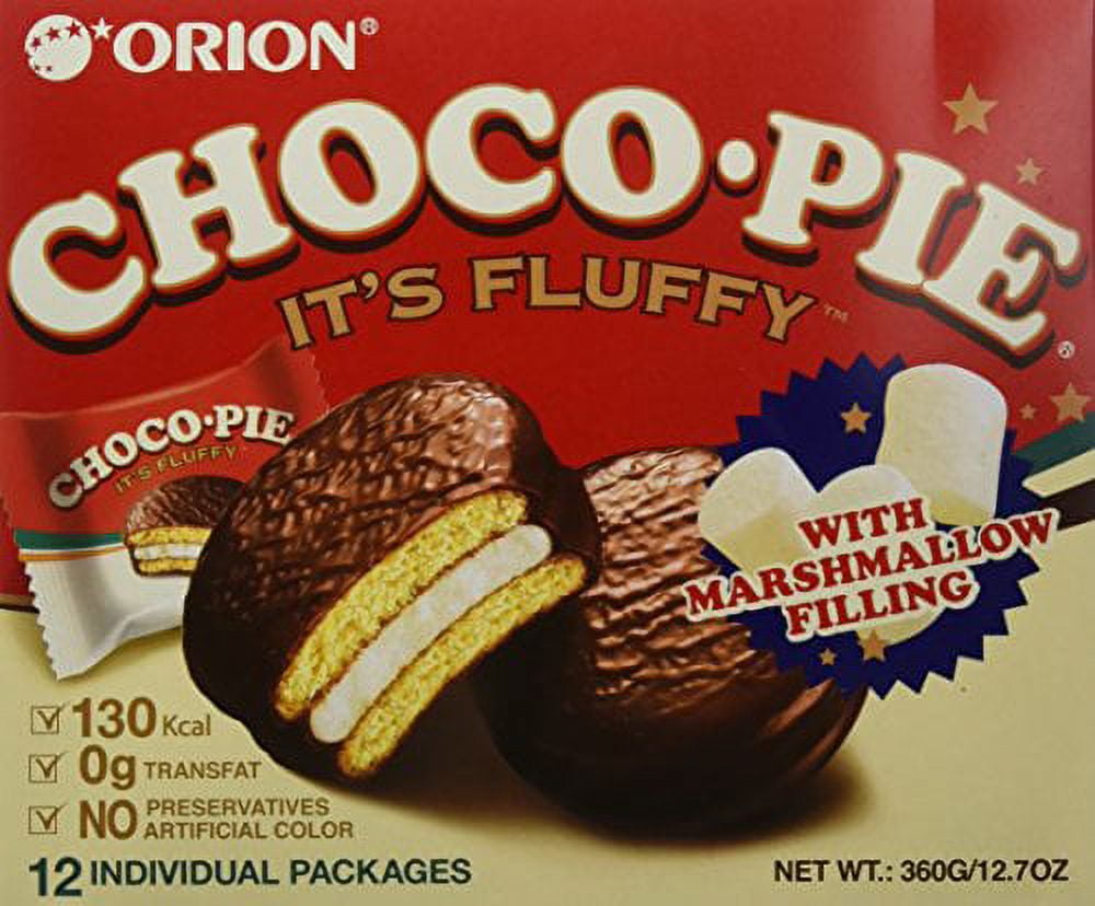NineChef Bundle - Orion - Choco Pie (Pack of 1) + 1 NineChef Brand Long Handle Spoon