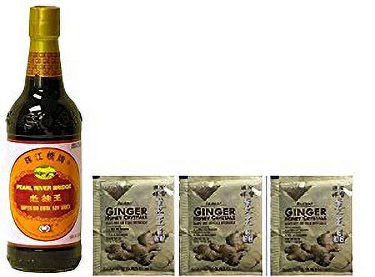 NineChef Bundle - Pearl River Bridge Superior Dark Soy Sauce 16.9 Floz + 1 NineChef ChopStick