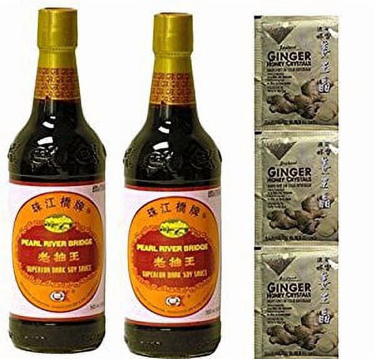 NineChef Bundle - Pearl River Bridge Superior Dark Soy Sauce (Pack of 2) + 1 NineChef ChopStick