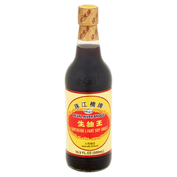 NineChef Bundle - Pearl River Bridge Superior Light Soy Sauce Net 16.9 Floz + 1 NineChef ChopStick
