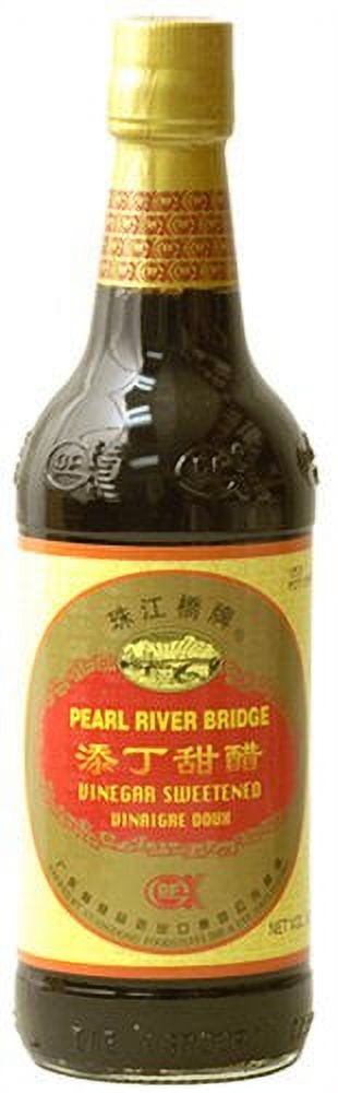 NineChef Bundle - Pearl River Bridge Sweetened Vinegar 16.9-Ounce Bottle (Pack of 2) + 1 NineChef ChopStick