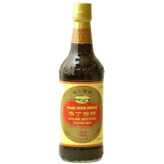 NineChef Bundle - Pearl River Bridge Sweetened Vinegar 16.9-Ounce Bottle (Pack of 2) + 1 NineChef ChopStick