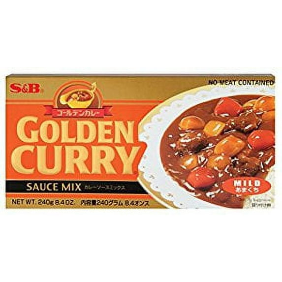NineChef Bundle - SB Golden Curry Sauce Mix - Mild 7.8-Ounce Units (Pack of 10)+ 1 NineChef ChopStick