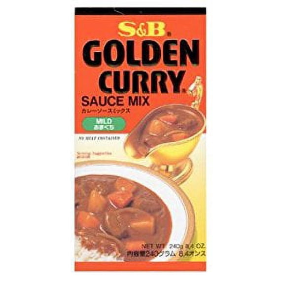 NineChef Bundle - SB Golden Curry Sauce Mix - Mild (Large) 7.8 Oz.+ 1 NineChef ChopStick