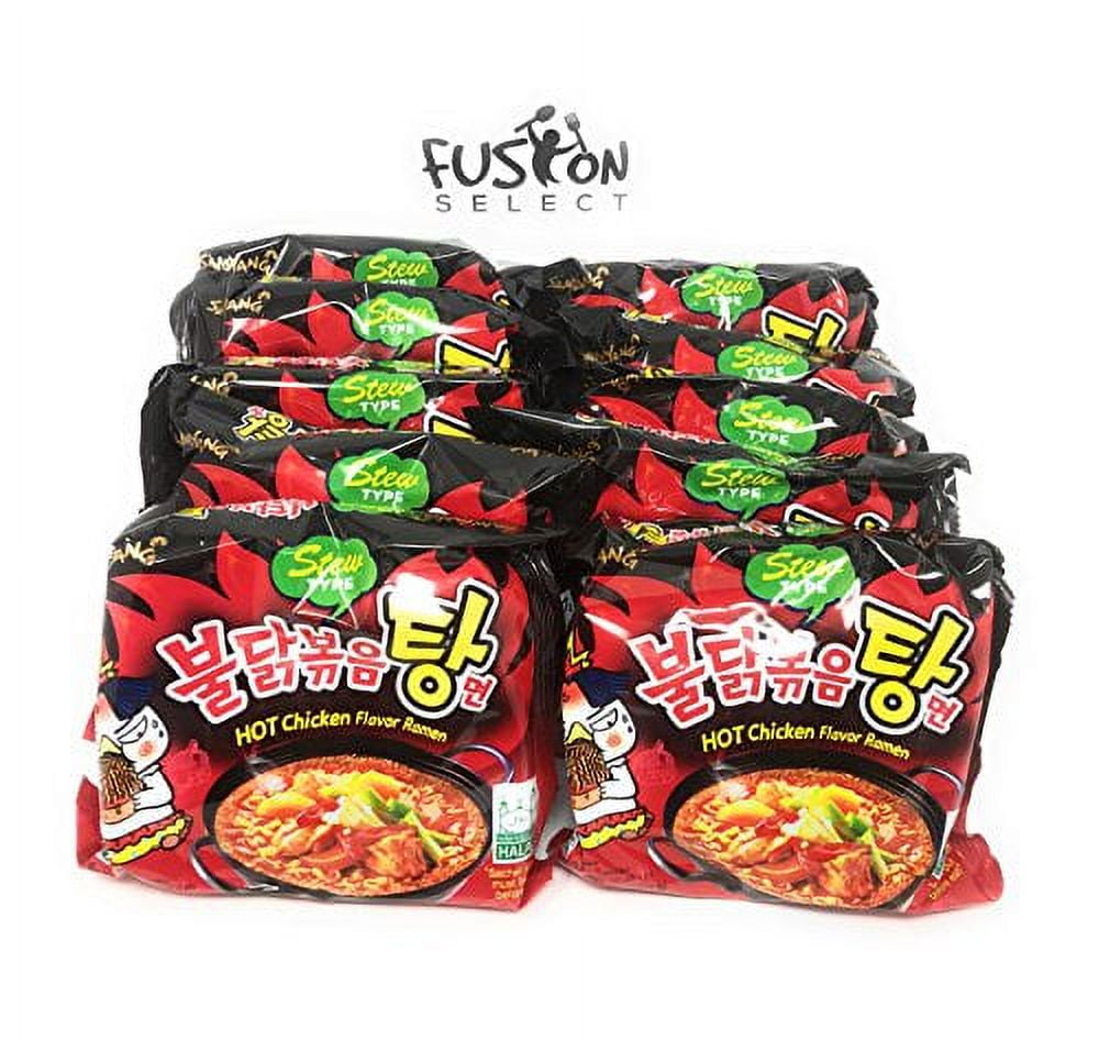 Ninechef Bundle Samyang Bulldark Spicy Fried Chicken Roasted Ramen