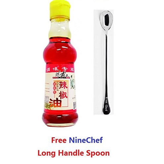 NineChef Bundle - Spicy King (Chuan Ba Wang) Chili Oil 150ml (Pack of 2) + 1 NineChef ChopStick