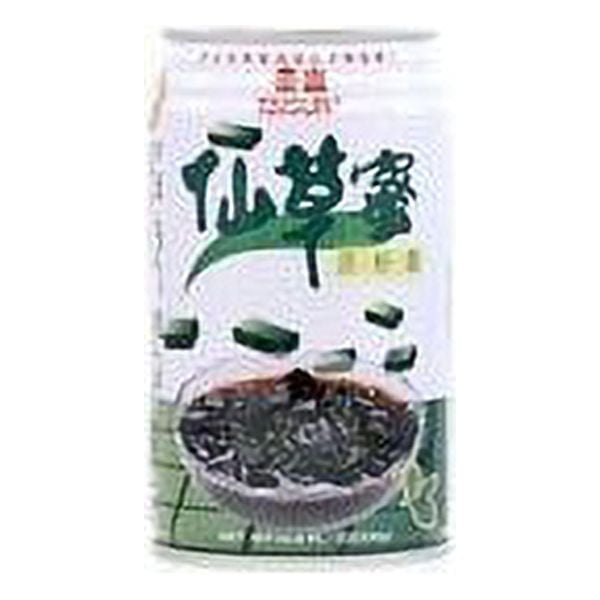 NineChef Bundle - Taisun Drink Grass Jelly 10.8-Ounce (24 Pack) + 1 NineChef Brand Long Handle Spoon