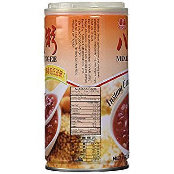 NineChef Bundle - Taisun - Mixed Congee With Instant Cereal (4 Bottle) + 1 NineChef Brand Long Handle Spoon