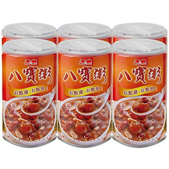 NineChef Bundle - Taisun mixed congee (6 Can) + 1 NineChef Brand Long Handle Spoon