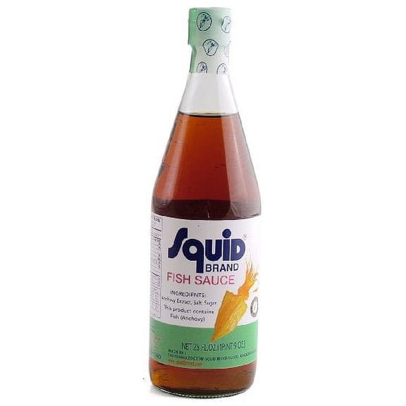NineChef Bundle - Thai Fish Sauce - 24 oz + 1 NineChef Brand Long Handle Spoon