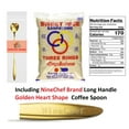 thumbnail image 1 of NineChef Bundle - Three rings Sweet Rice Thai Sticky Rice 5 Lbs Plus 1 NineChef Brand Long Handle Ice Tea Spoon, 1 of 6
