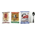 thumbnail image 1 of NineChef Bundle - Want Want Big Shelly Shenbei Snowy Crispy Rice Cracker Biscuits = Want-Want Senbei Rice Crackers 92g(3.28oz) + White Rabbit Creamy Candy 6.3 Oz (180 Gram) + 1 NineChef ChopStick, 1 of 1