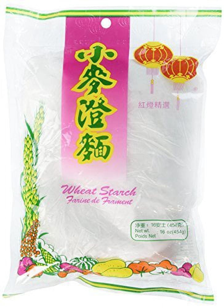 NineChef Bundle - Wheat Starch 2x1lbs + 1 NineChef Brand Long Handle Spoon