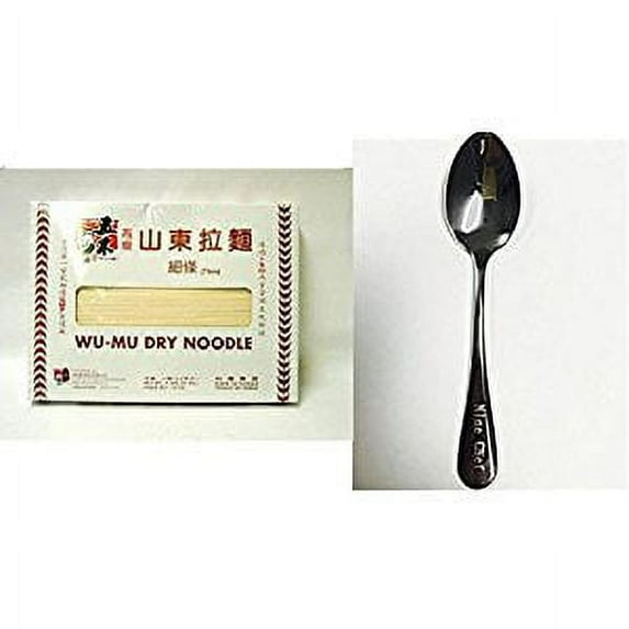 NineChef Bundle - Wu-Mu -- Dry Noodle 4 LB (Thin) (6 Pack) + 1 NineChef ChopStick