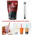 thumbnail image 1 of NineChef Bundle - WuFuYuan - Tapioca Pearl Black 8.8 Oz / 250 G (Pack of 4) + 1 NineChef Spoon, 1 of 4