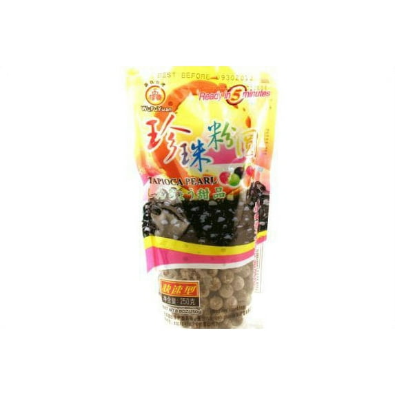 NineChef Bundle - WuFuYuan Tapioca Pearl (Black Boba) - 8.8oz (Pack of 6)