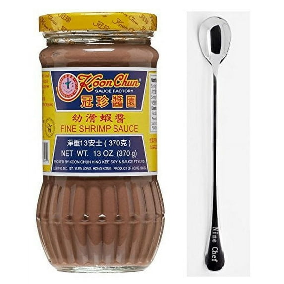 NineChef Bundle - koon chun (Guan Zhen) Seasoning (Fine Shrimp Sauce 12) + 1 NineChef ChopStick