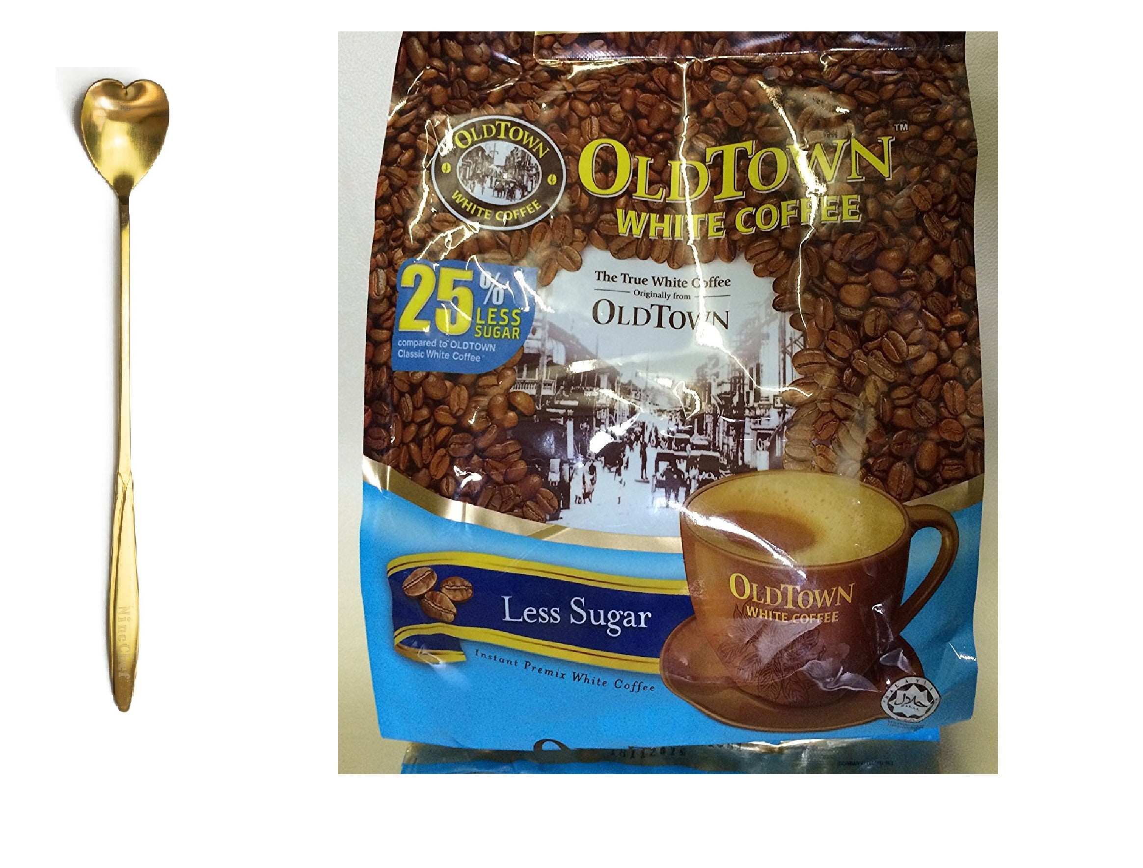 NineChef Bundle - old town instant premix white coffee less sugar 525G ...